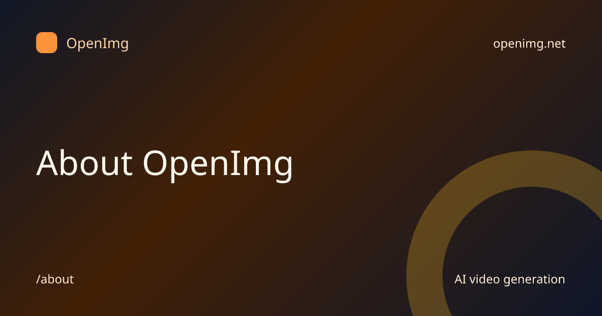About OpenImg